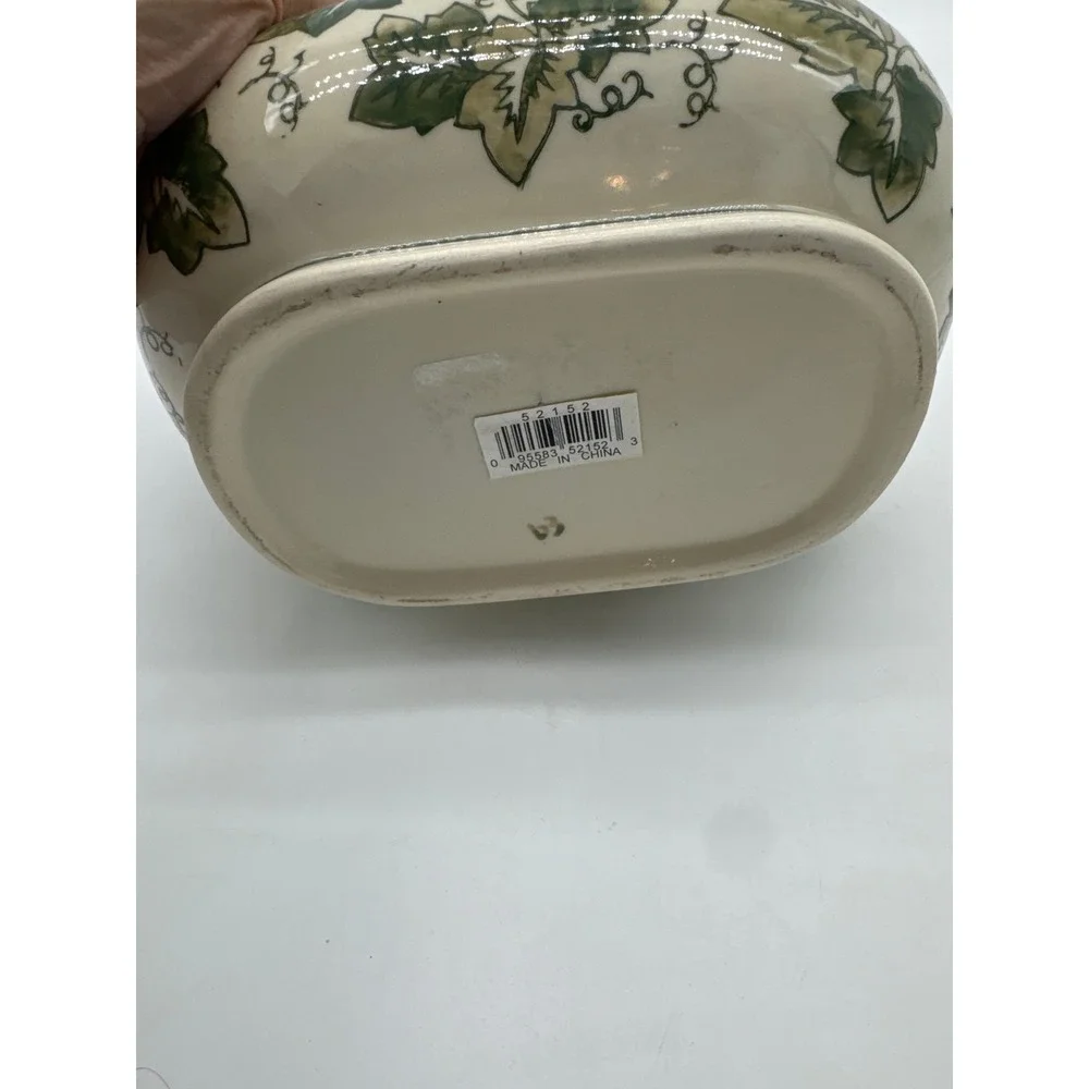 Ivy Patterned Ceramic Jardiniere Planter‎ READ